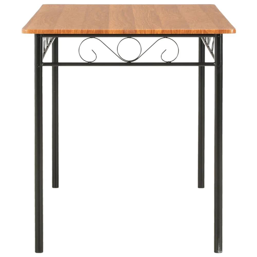 vidaXL Dining Table Brown 120x70x75 cm vidaXL MDF - Uncategorized Dining Table
