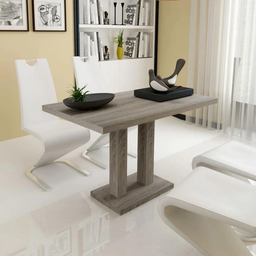 vidaXL Dining Table MDF vidaXL Oak-look - Uncategorized Dining Table