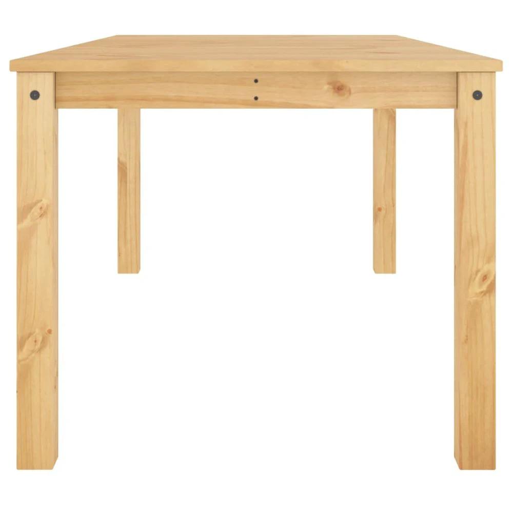 vidaXL Dining Table Panama 180x90x75 cm vidaXL Solid Wood Pine - Uncategorized Dining Table