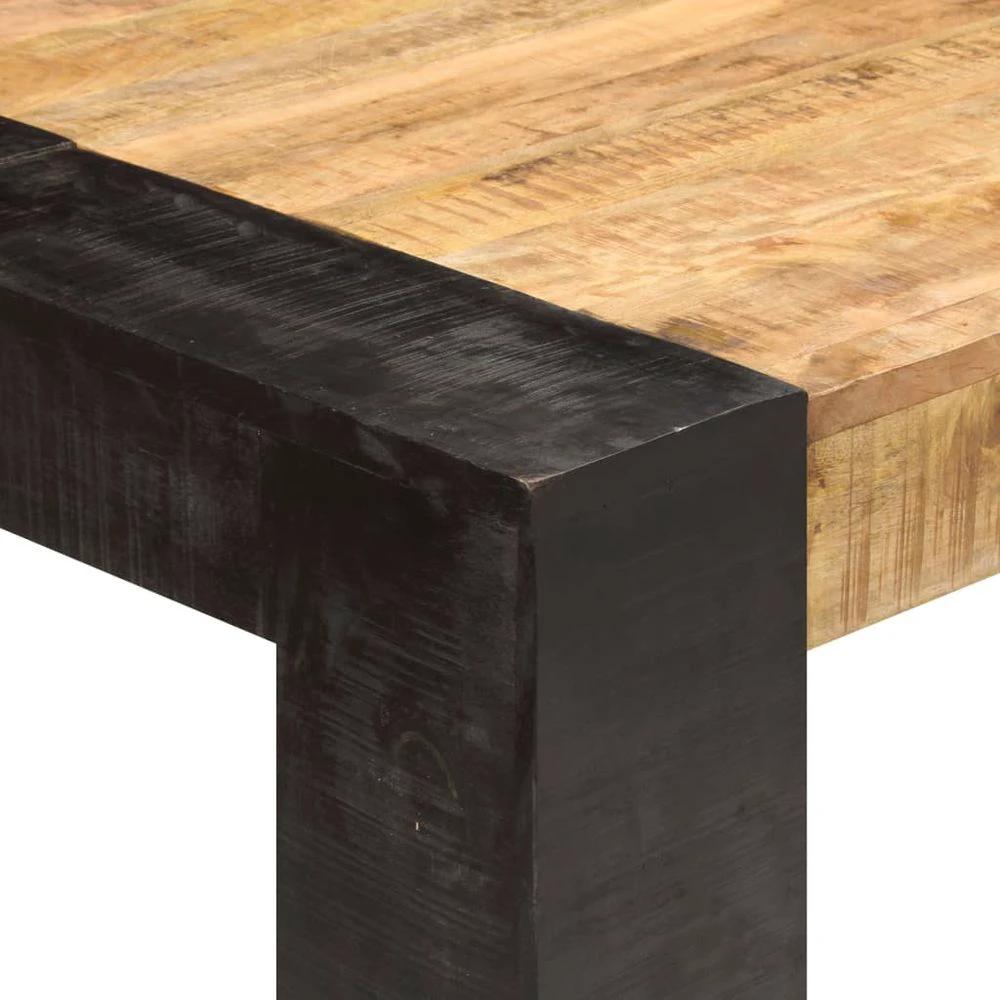 vidaXL Dining Table 180x90x76 cm Solid Mango Wood by vidaXL