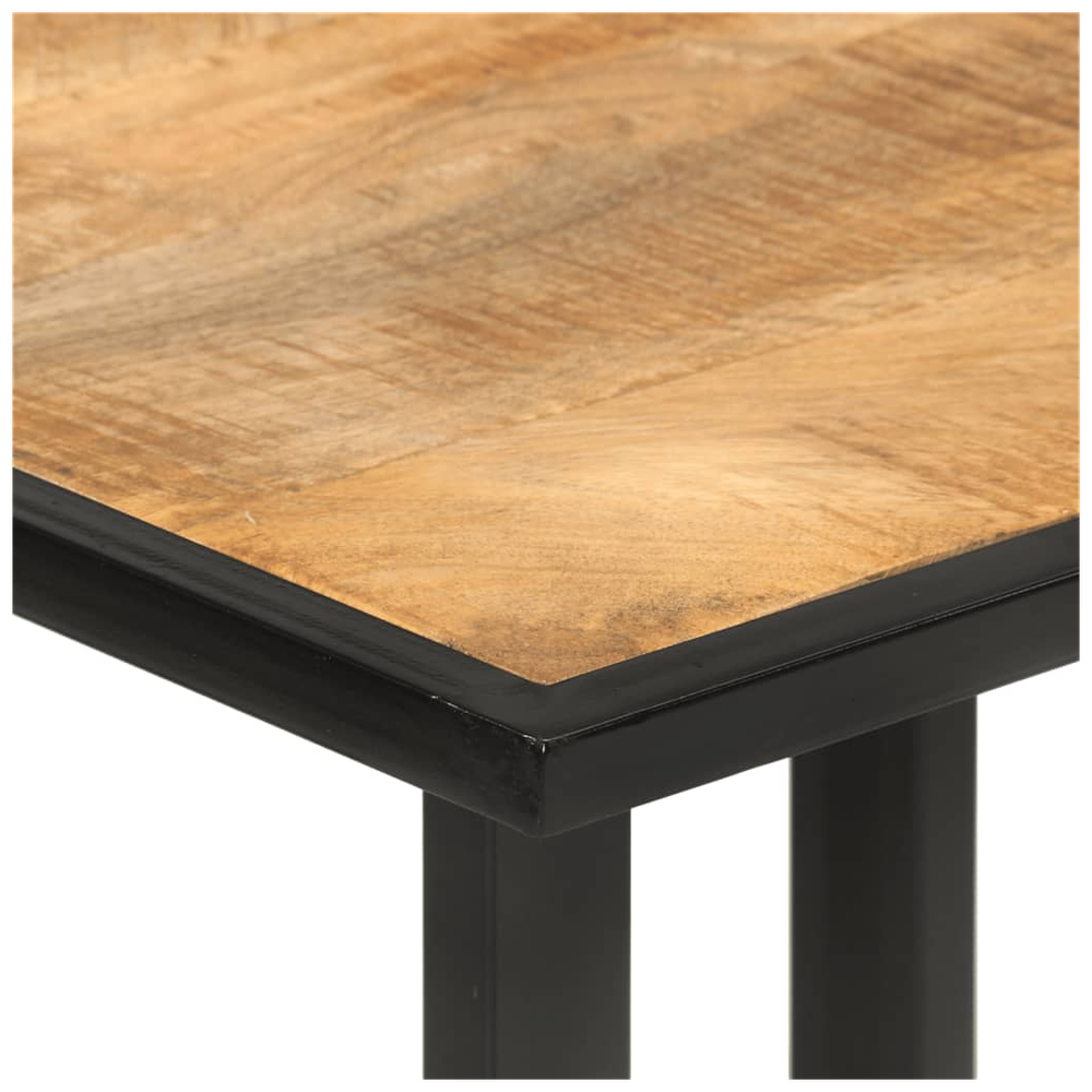 vidaXL Dining Table 110x55x75.5 cm vidaXL Solid Wood Mango - Uncategorized Dining Table