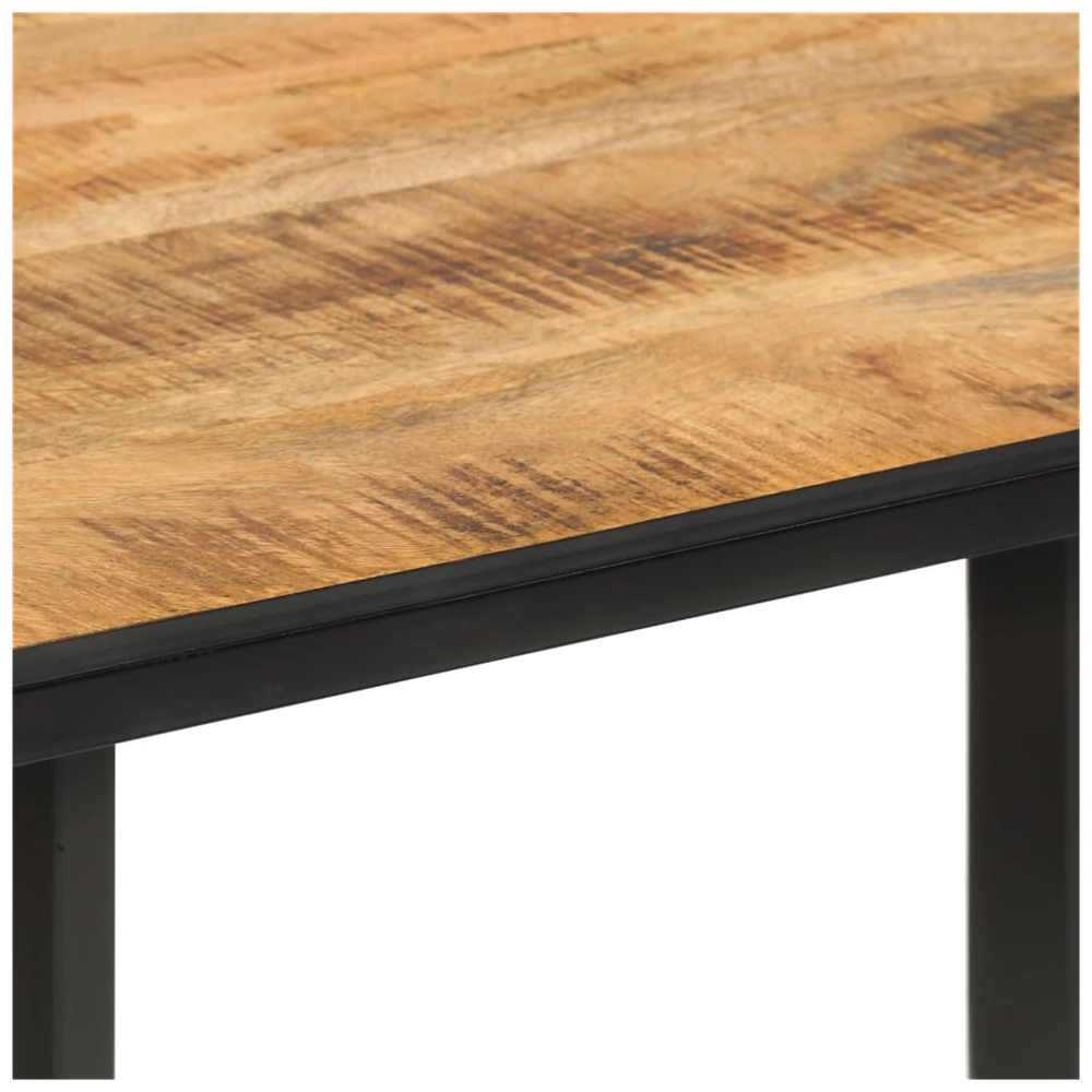 vidaXL Dining Table 110x55x75.5 cm vidaXL Solid Wood Mango - Uncategorized Dining Table