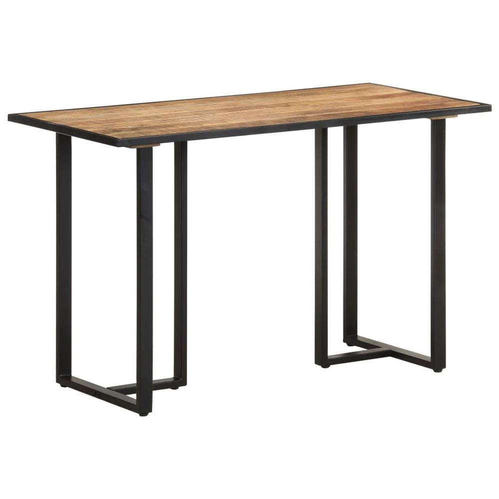 vidaXL Dining Table 110x55x75.5 cm vidaXL Solid Wood Mango - Uncategorized Dining Table