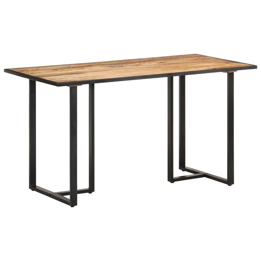 vidaXL Dining Table 110x55x75.5 cm vidaXL Solid Wood Mango - Uncategorized Dining Table