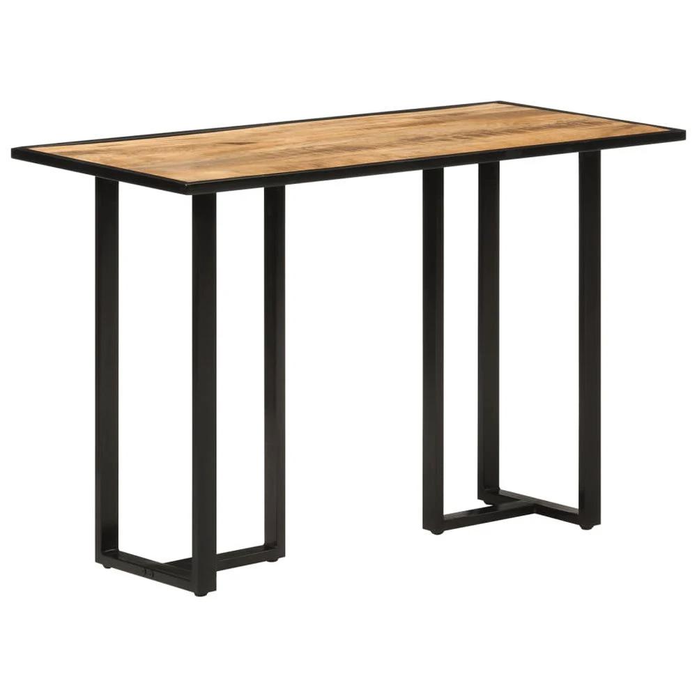 vidaXL Dining Table 110x55x75.5 cm vidaXL Solid Wood Mango - Uncategorized Dining Table
