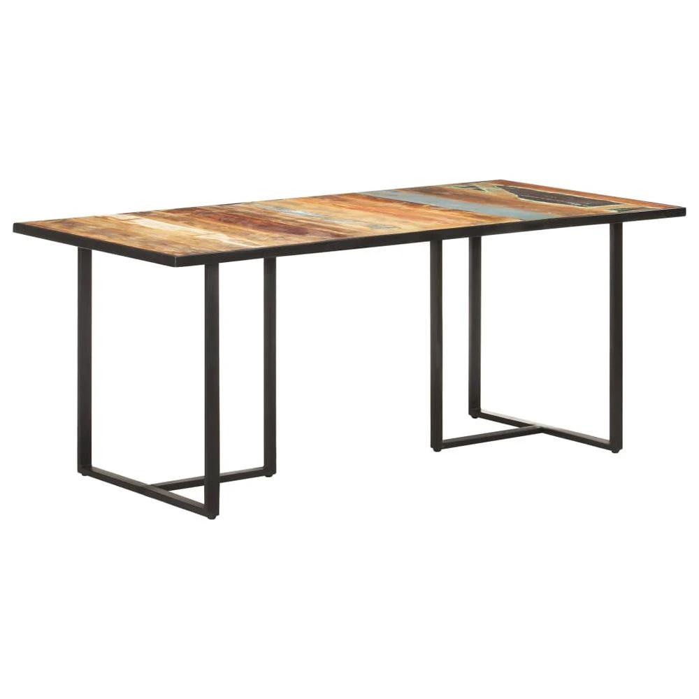 vidaXL Dining Table 110x55x75.5 cm vidaXL Solid Wood Mango - Uncategorized Dining Table