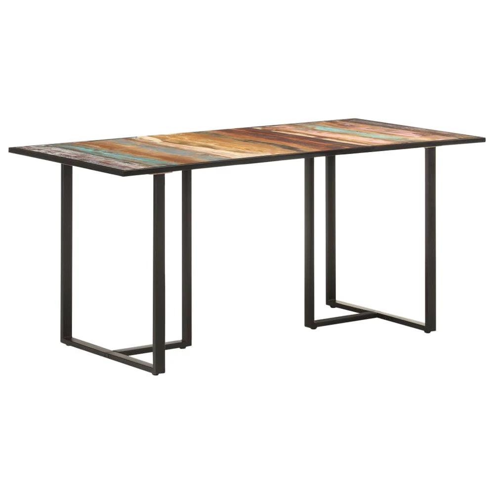 vidaXL Dining Table 110x55x75.5 cm vidaXL Solid Wood Mango - Uncategorized Dining Table