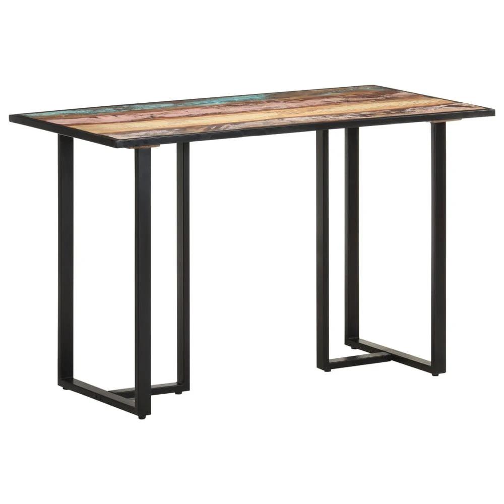 vidaXL Dining Table 110x55x75.5 cm vidaXL Solid Wood Mango - Uncategorized Dining Table