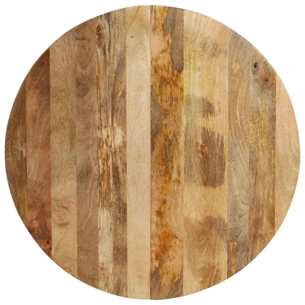 Dining Table 110x75 cm vidaXL Solid Wood Mango by vidaXL