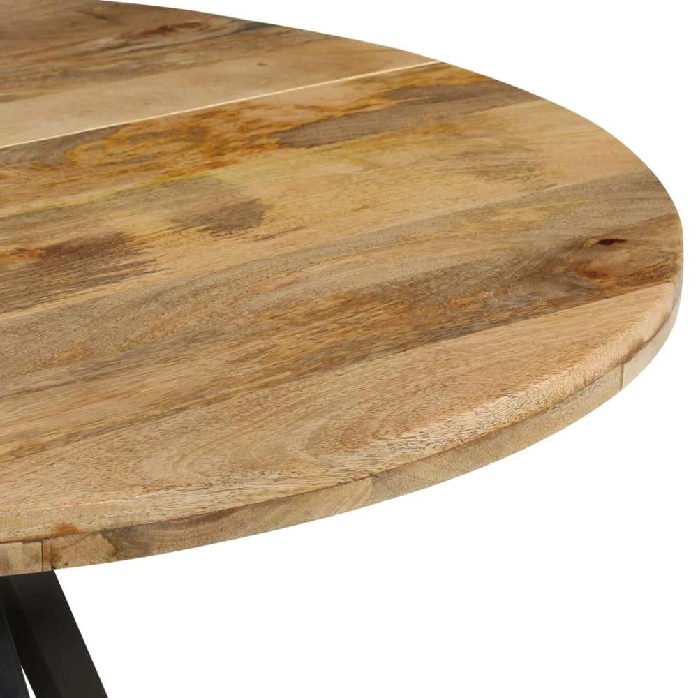 Dining Table 110x75 cm vidaXL Solid Wood Mango by vidaXL