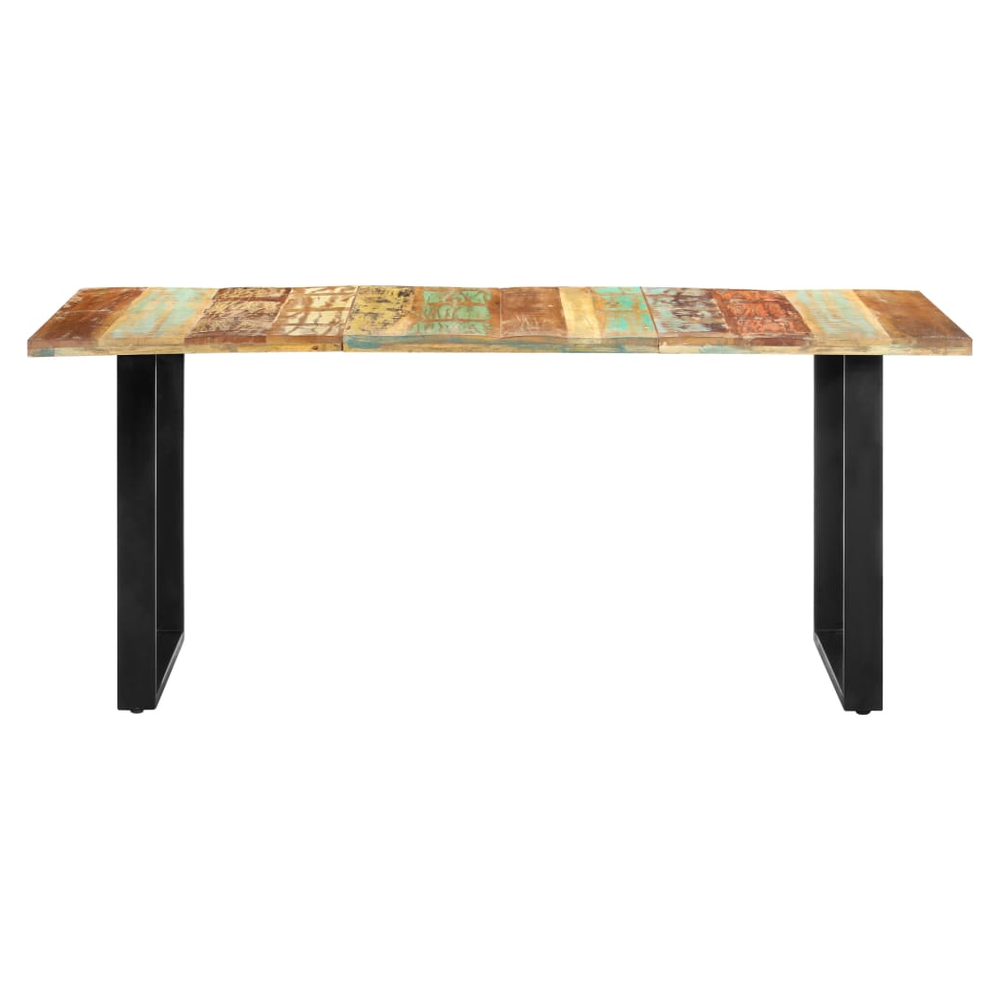 Dining Table 180x90x76 cm vidaXL Solid Reclaimed Wood by vidaXL