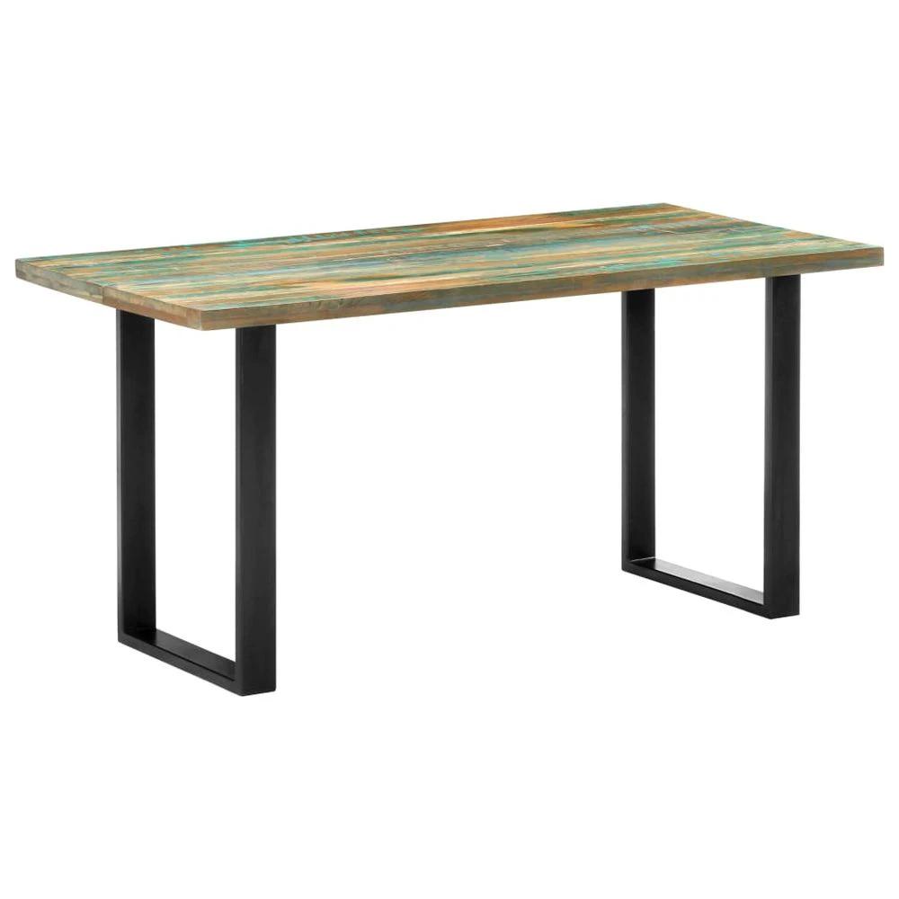 Dining Table 180x90x76 cm vidaXL Solid Reclaimed Wood by vidaXL