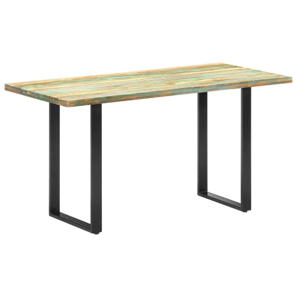 Dining Table 180x90x76 cm vidaXL Solid Reclaimed Wood by vidaXL