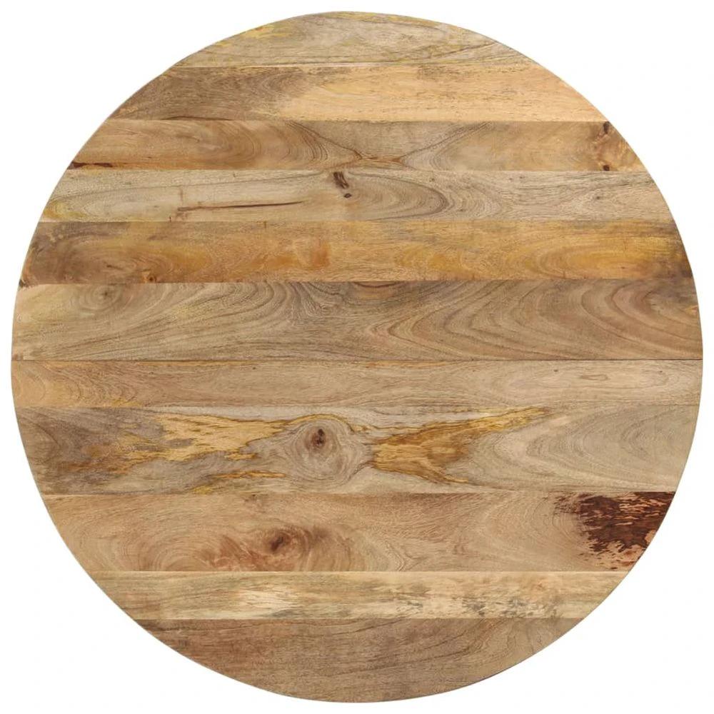 Dining Table 110x75 cm vidaXL Solid Wood Mango by vidaXL
