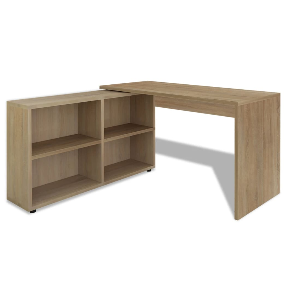 vidaXL Dining Table 140x80x75 cm vidaXL Oak - Uncategorized Dining Table