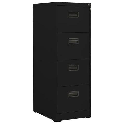 vidaXL vidaXL Filing Cabinet White 46x62x72.5 cm Steel - Uncategorized Filing Cabinet