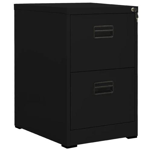 vidaXL Filing Cabinet White 46x62x72.5 cm Steel by vidaXL