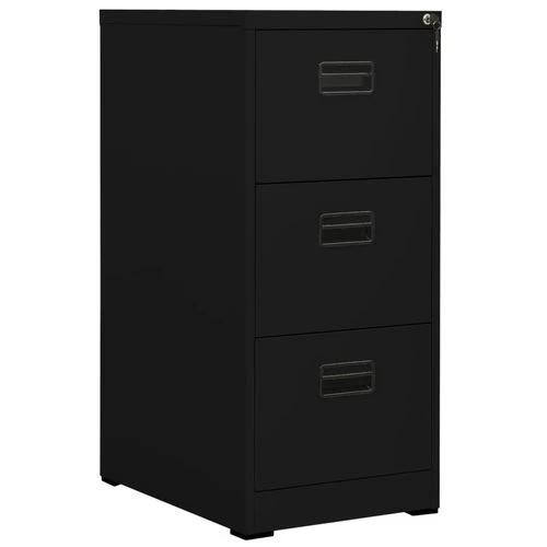 vidaXL vidaXL Filing Cabinet White 46x62x72.5 cm Steel - Uncategorized Filing Cabinet