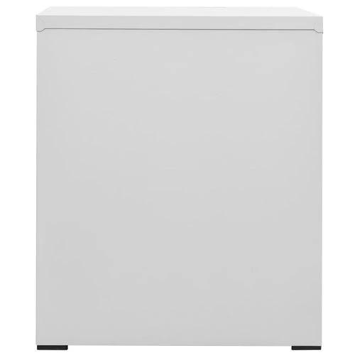 vidaXL vidaXL Filing Cabinet White 46x62x72.5 cm Steel - Uncategorized Filing Cabinet