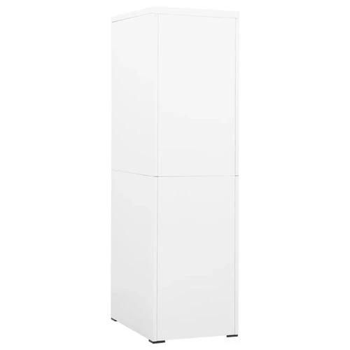 vidaXL Filing Cabinet White 46x62x72.5 cm Steel by vidaXL