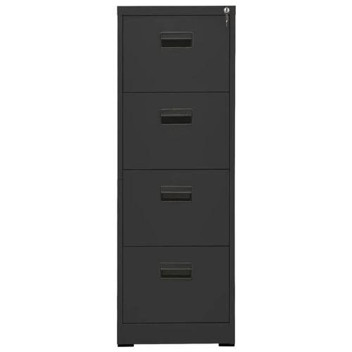 vidaXL Filing Cabinet White 46x62x72.5 cm Steel by vidaXL
