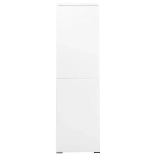vidaXL Filing Cabinet White 90x46x72.5 cm Steel by vidaXL