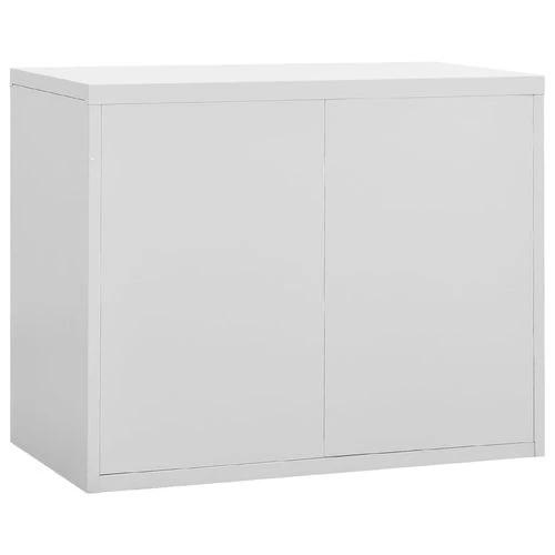 vidaXL Filing Cabinet White 90x46x72.5 cm Steel - Filing Cabinet