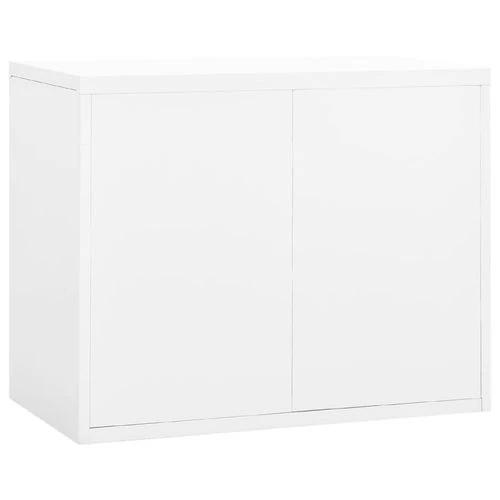 vidaXL Filing Cabinet White 90x46x72.5 cm Steel - Filing Cabinet