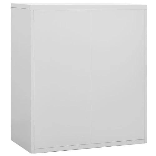 vidaXL Filing Cabinet White 90x46x72.5 cm Steel by vidaXL