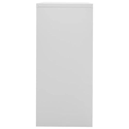 vidaXL Filing Cabinet White 90x46x72.5 cm Steel by vidaXL