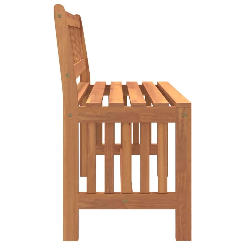 vidaXL Garden Bench 110 cm vidaXL Solid Wood Eucalyptus - Uncategorized Garden Chairs