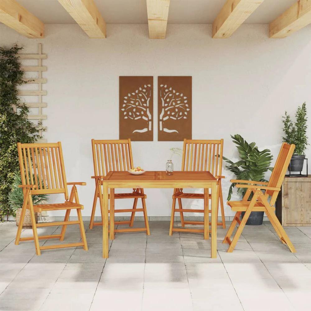 vidaXL 3 Piece vidaXL Garden Dining Set Solid Wood Acacia - Uncategorized Garden Set