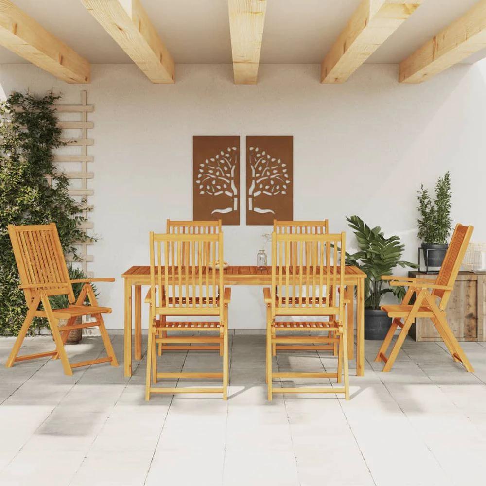 vidaXL 3 Piece vidaXL Garden Dining Set Solid Wood Acacia - Uncategorized Garden Set