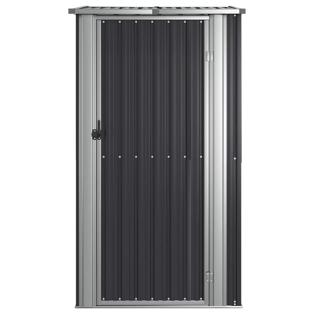 vidaXL Garden Shed Green 118.5x97x209.5 cm Galvanised Steel by vidaXL