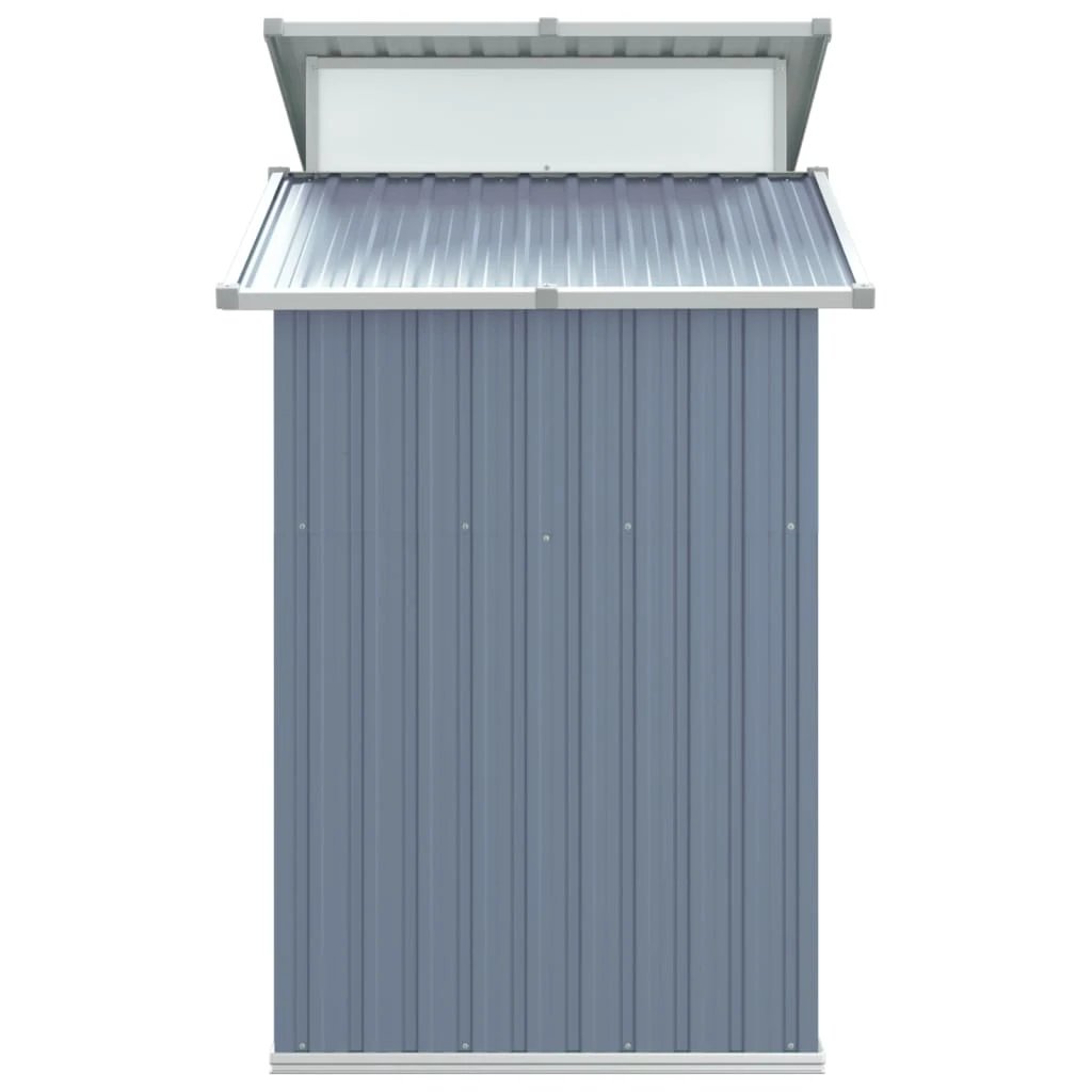 vidaXL Garden Shed Green 270x130x208.5 cm Galvanised Steel by vidaXL