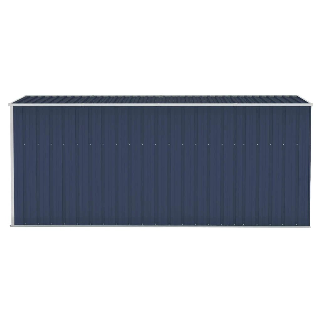 vidaXL vidaXL Wall-mounted Garden Shed Green 118x100x178 cm Galvanised Steel - Garden Shed