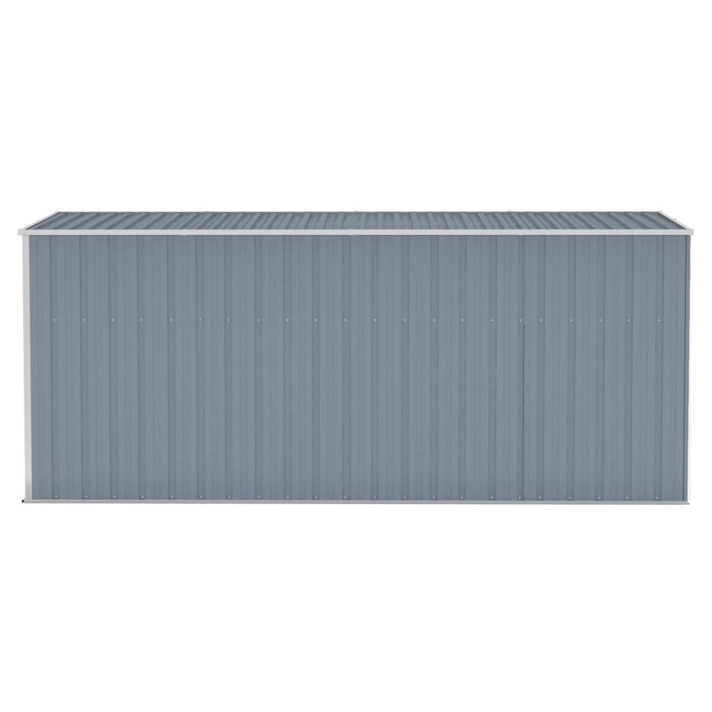 vidaXL Wall-mounted Garden Shed Green 118x100x178 cm Galvanised Steel by vidaXL