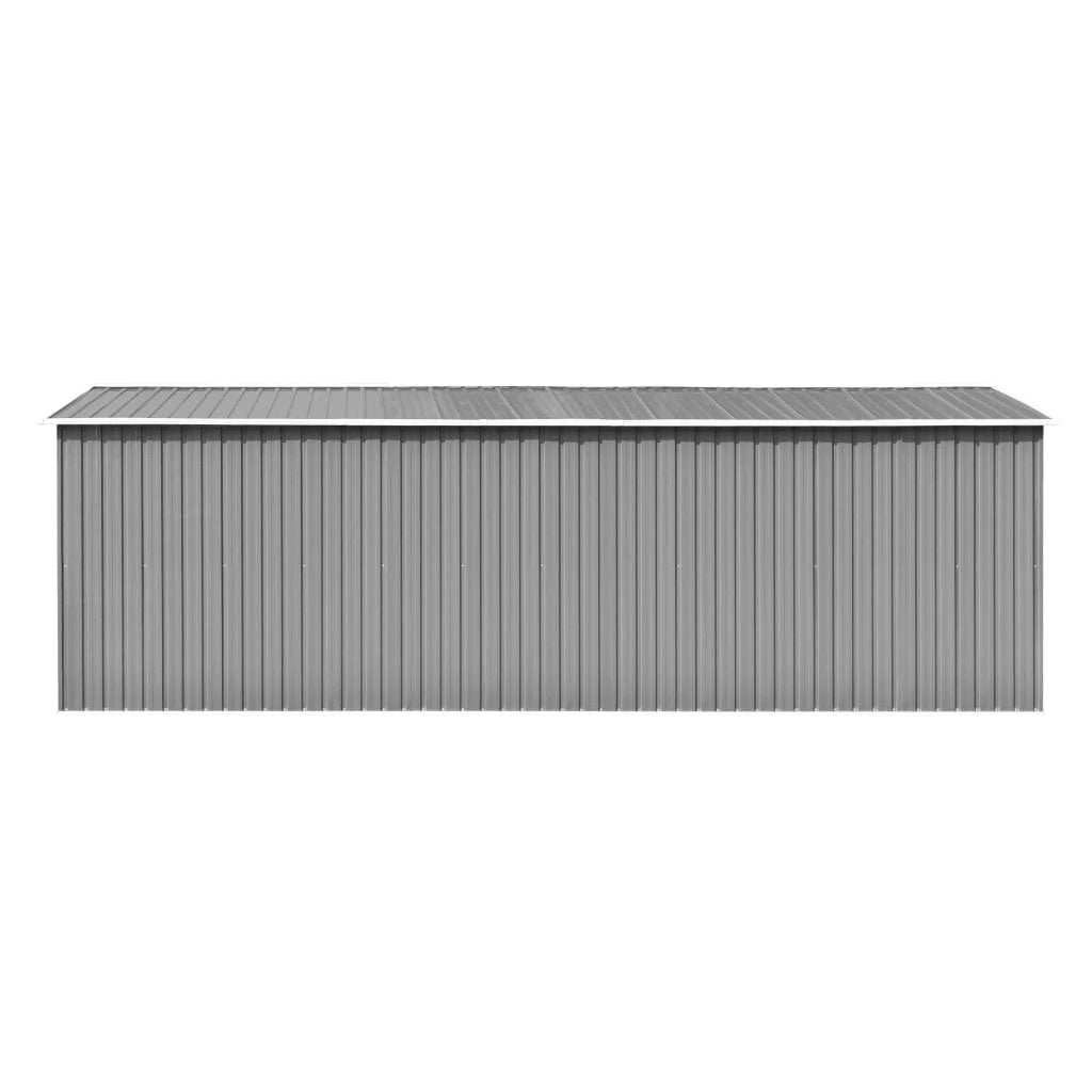 vidaXL Garden Shed 257x298x178 cm Metal Green - Garden Shed