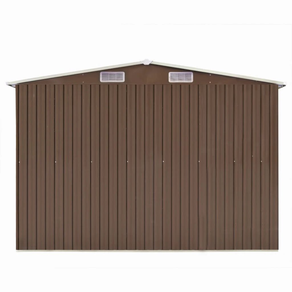 vidaXL Garden Shed 257x298x178 cm Metal Green by vidaXL