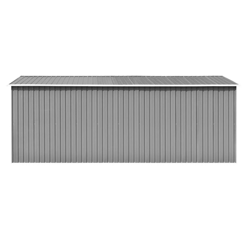 vidaXL Garden Shed 257x298x178 cm Metal Green - Garden Shed