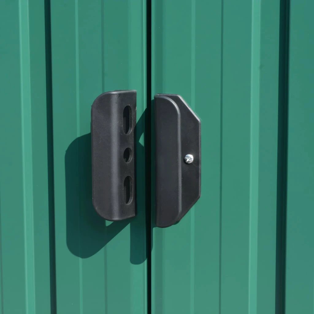 vidaXL Garden Shed 257x298x178 cm Metal Green - Garden Shed