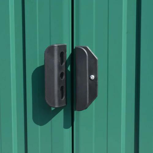 vidaXL Garden Shed 257x298x178 cm Metal Green - Garden Shed
