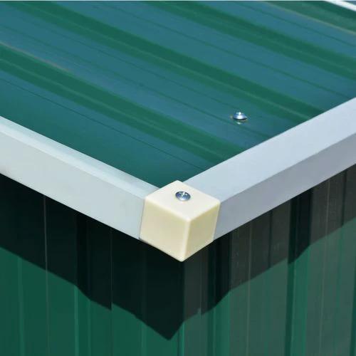 vidaXL Garden Shed 257x298x178 cm Metal Green - Garden Shed