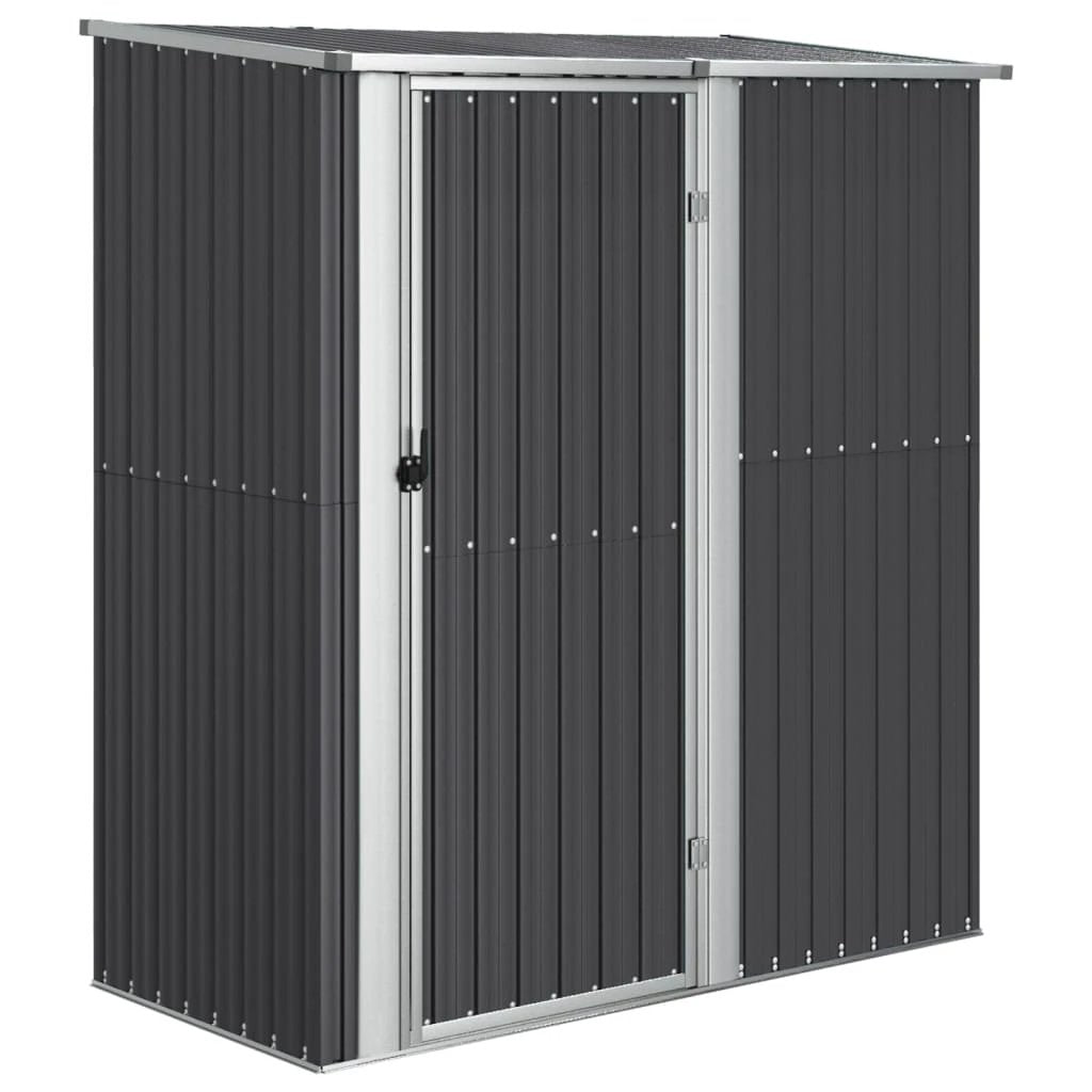 vidaXL Garden Shed Green 180.5x97x209.5 cm Galvanised Steel by vidaXL