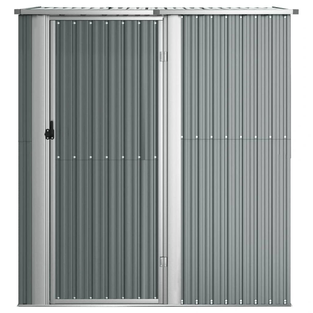 vidaXL Garden Shed Green 180.5x97x209.5 cm Galvanised Steel - Garden Shed