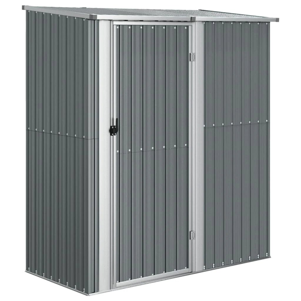 vidaXL Garden Shed Green 180.5x97x209.5 cm Galvanised Steel - Garden Shed