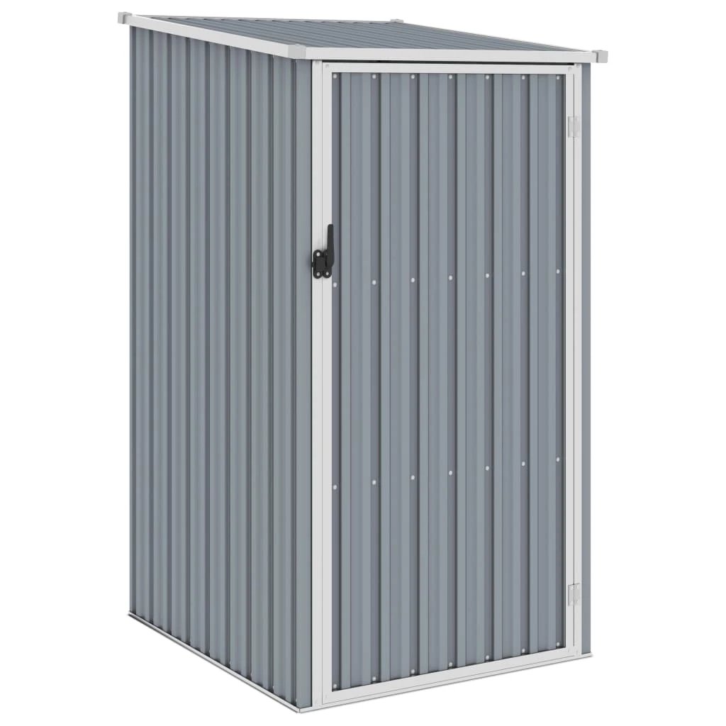 vidaXL Garden Shed Green 87x98x159 cm Galvanised Steel - Garden Shed