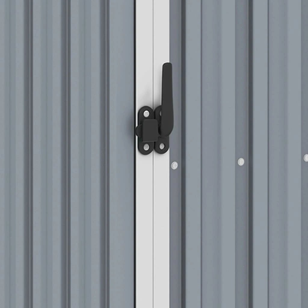 vidaXL Garden Shed Green 87x98x159 cm Galvanised Steel - Garden Shed