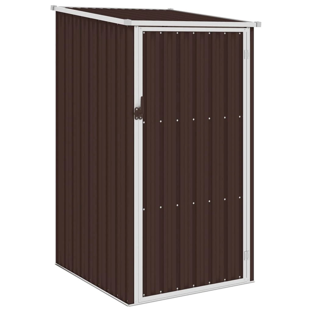 vidaXL Garden Shed Green 87x98x159 cm Galvanised Steel by vidaXL