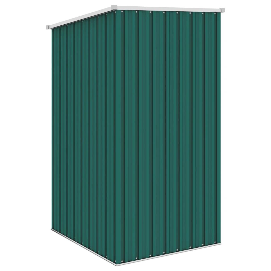 vidaXL Garden Shed Green 87x98x159 cm Galvanised Steel by vidaXL